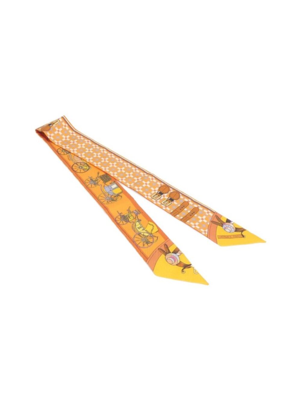 Hermes Voiteures Nouvelles Twilly Scarf